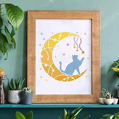 Набор трафаретов для рисования домашних животных DIY-WH0172-377