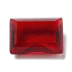 Заостренные заднее стекло горный хрусталь кабошоны GLAA-B012-35