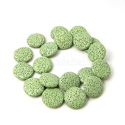 Бусы из натуральной лавы G-I034-01