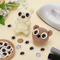 15 пара компьютеризированных вышитых тканевых нашивок&nbsp;DIY-FG0008-14