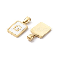 Colgantes de concha pavé de acero inoxidable 304 con revestimiento iónico (IP)&nbsp;X-STAS-G327-01G-G