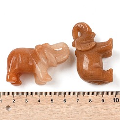 Натуральный красный авантюрин&nbsp;DJEW-M013-01B