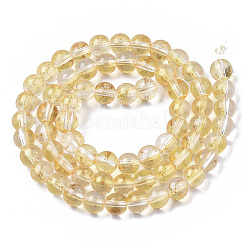 Trasparenti a spruzzo dipinto fili di perle di vetro&nbsp;X-GLAA-N035-03B-B08