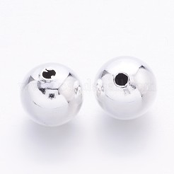 Messing Perlen&nbsp;LS-ECR8MM-S