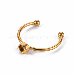 201 фурнитура для манжетного кольца из нержавеющей стали STAS-S080-042A-G