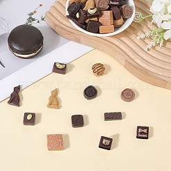 Кабошоны из смолы 60шт 15 стиля&nbsp;RESI-SC0006-27