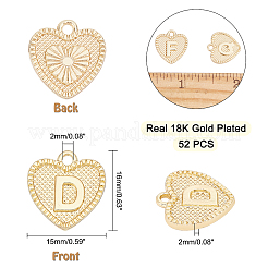 Подвески из сплава 52шт 26 стиля FIND-AR0001-06G