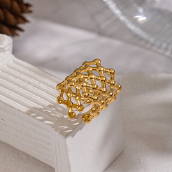 Кольца-манжеты из нержавеющей стали 304 в форме сетки для женщин&nbsp;IZ9606