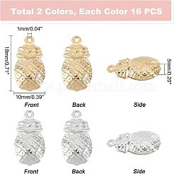 Латунные подвески&nbsp;KK-FH0003-90