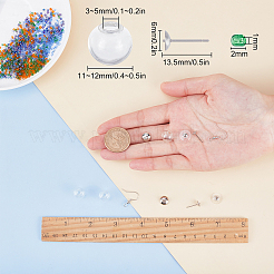 Наборы для изготовления сережек с подвесками своими руками DIY-SC0001-65