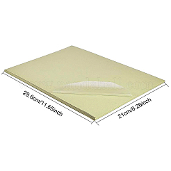 Прозрачная пэт пленка клейкая бумага стикер AJEW-BC0005-28