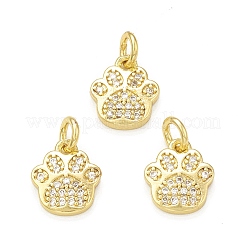 Покрытие стойки латунь микропаве прозрачные кубические циркониевые подвески&nbsp;KK-C011-58G