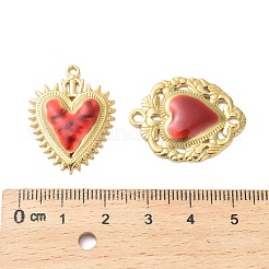 Подвески из нержавеющей стали 304 с эмалью&nbsp;STAS-K303-04G