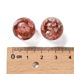 Résine transparente avec perles pailletées&nbsp;RESI-G110-02B