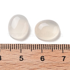 Cabochon agata bianca naturale&nbsp;G-G145-01A-21