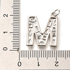 Латунные микропаве прозрачные подвески с фианитом KK-G521-01P-M