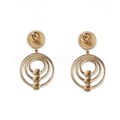 Ионное покрытие (ip) 304 нержавеющая сталь серьги-гвоздики подвески фурнитура EJEW-G346-06G