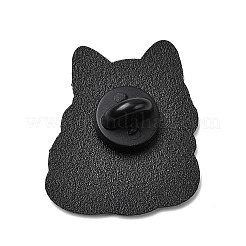 Shiba inu con spille smaltate a forma di coperta&nbsp;JEWB-I055-04EB-02