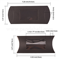 Крафт-бумага подушка коробка конфет&nbsp;CON-CJ0001-11A