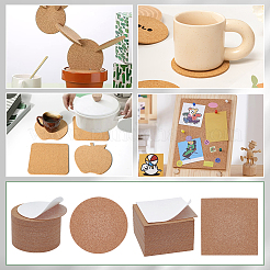 Пробковые наклейки FIND-WH0018-52