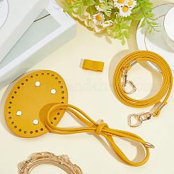 Комплекты аксессуаров для нижнего плечевого ремня из искусственной кожи ручной работы&nbsp;AJEW-CL0001-73A