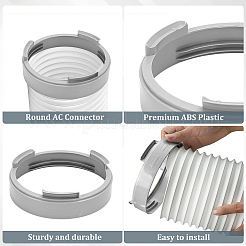 Интерфейс выхлопного шланга из АБС-пластика для мобильного кондиционера&nbsp;FIND-WH0521-114