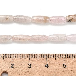 Натуральный розовый морганит бисер нитей G-H335-A01-4x10mm