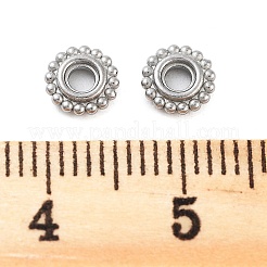 Разделительные бусины из нержавеющей стали марки 304&nbsp;X-STAS-L082-012P