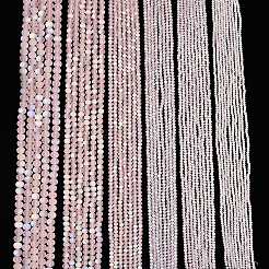 Прозрачные стеклянные бусины&nbsp;LS-EGLA-A044-T3mm-MB22