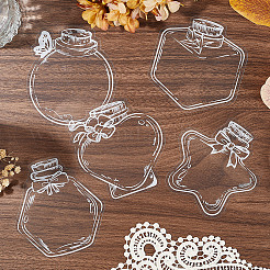 20 шт. 5 стиля самоклеящиеся наклейки для домашних животных&nbsp;STIC-WH20002-02A