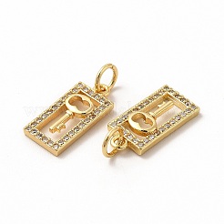 Стойки обшивки латунь микро проложить кубическую прелесть диоксида циркония&nbsp;ZIRC-M120-11G