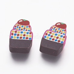Polymer clay perle di torta fatta a mano&nbsp;X-CLAY-R060-37