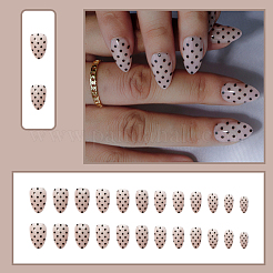 1 busta di unghie finte a pois in plastica&nbsp;MRMJ-CP0001-65B