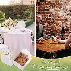 10 комплект квадратных бумажных подарочных коробок&nbsp;CON-TA0001-11D