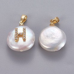 Подвески из натурального пресноводного жемчуга KK-L187-A-01H