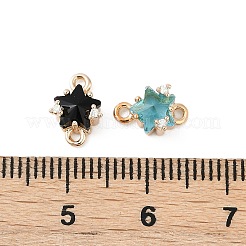 Латунь стекло кулоны&nbsp;X1-KK-D291-09KCG