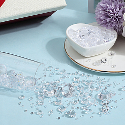 1100 шт. акриловые стразы с заостренной задней частью кабошоны&nbsp;GACR-SP0001-05A