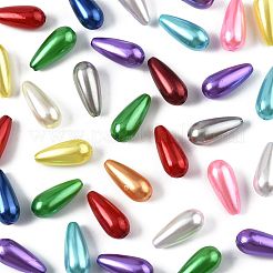 172 шт 102 г АБС пластик имитация жемчуга каплевидные бусины&nbsp;MACR-FS0002-24