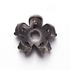 Латунь микро проложить кубический цирконий шарик ZIRC-E158-10B