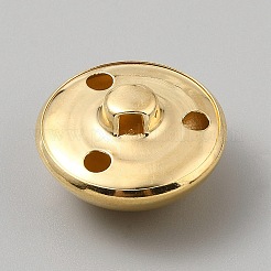 1-Loch Schaftknöpfe aus Zinklegierung&nbsp;BUTT-WH0028-119D-G