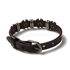 Armband mit Totenkopfnieten aus Legierung&nbsp;LS-BJEW-C037-04B