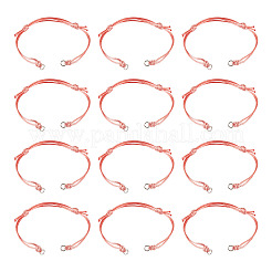 20 cordon en polyester ciré pour la fabrication de bracelets&nbsp;AJEW-TAC00094