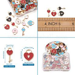 Подвески из эмали и сплава&nbsp;ENAM-TA0002-22