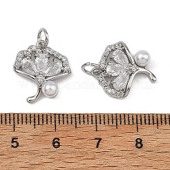 Shegrace Messing-Anhänger mit Pavé-Fassung aus klaren Zirkonia&nbsp;XGRQ4D733-667P