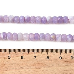 Natürliche Lavendel-Amethyst-Perlenstränge&nbsp;G-K376-E05-4x6mm