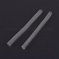 プラスチックスプリングコイル  見えないリングサイズアジャスター  ラウンド  透明  100x5mm&nbsp;TOOL-WH0003-17B