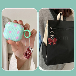 Kits para hacer llaveros con lazo de corazón&nbsp;DIY-TA0015-61