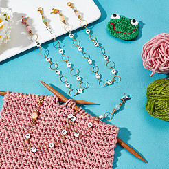 Акриловые бисерные цепочки для вязания рядов HJEW-BC00029