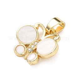 Латунные микро проложить кубического циркония подвески&nbsp;KK-C161-02G-10