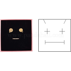 Картонные коробки ювелирных изделий&nbsp;LS-CBOX-WH0003-07